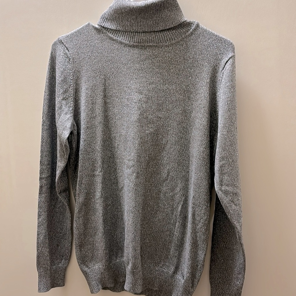 Calvin Klein sparkly turtleneck